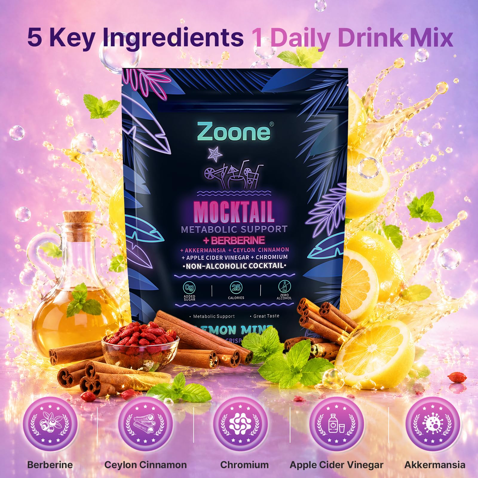 Amazon.com: Zoone GLP-1 Support Drink Mix for Weight Management